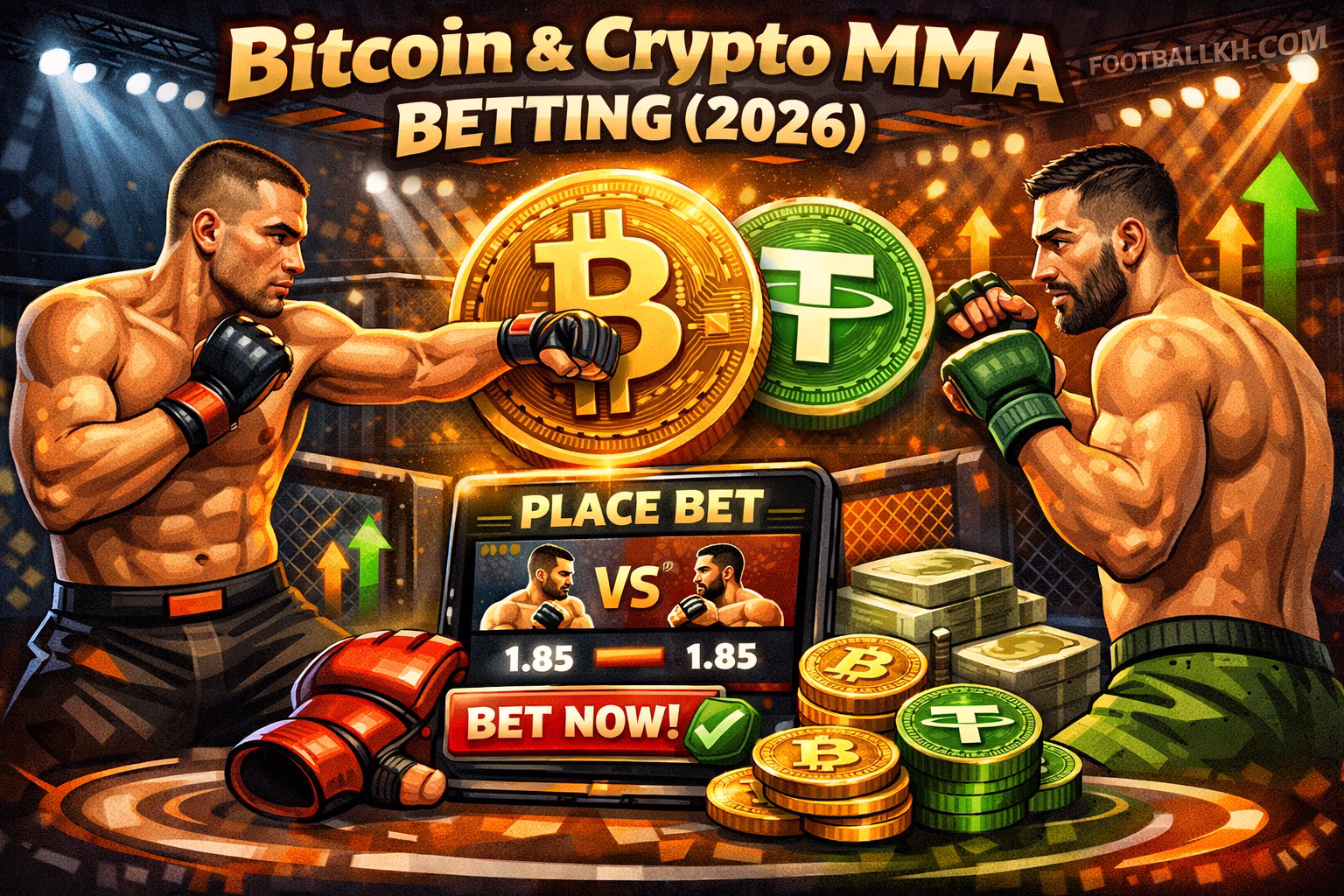 ₿ Bitcoin & Crypto MMA Betting – How to Bet on Fights with BTC & USDT (2026) 🥋🔥