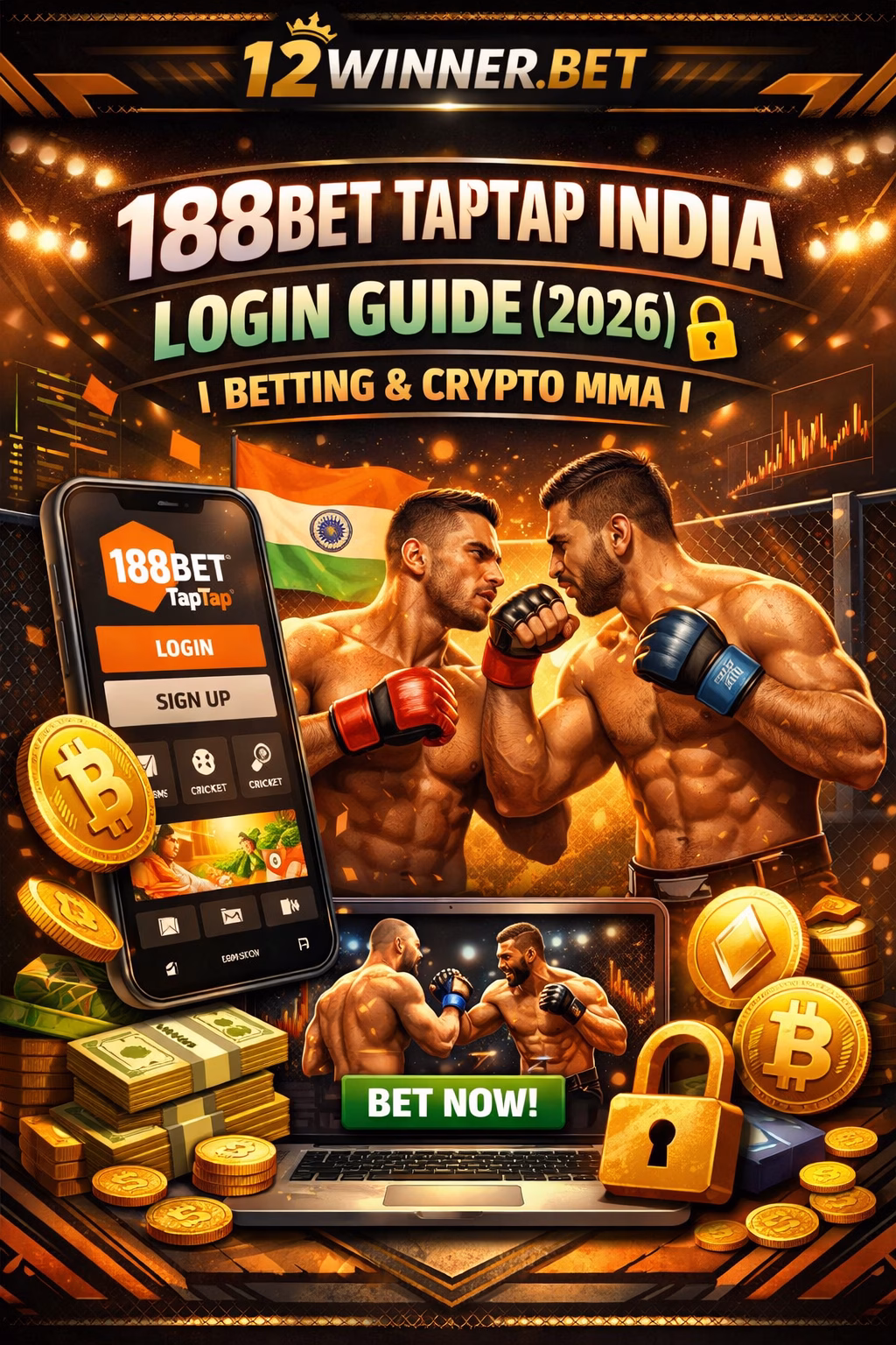 188Bet TapTap India Login Guide (2026) 🇮🇳 | TapTap 188Bet Betting & Crypto Fight Betting