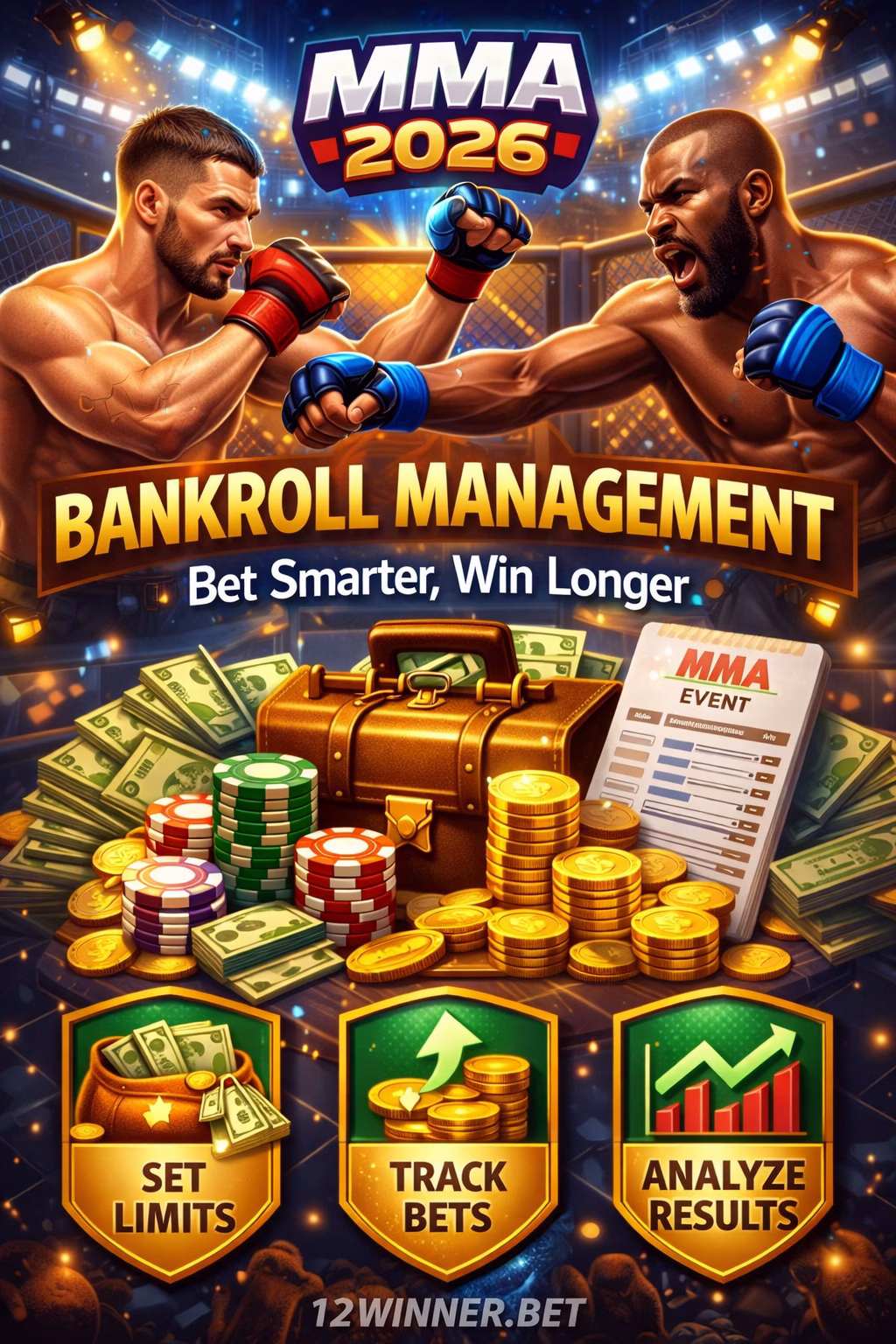MMA Bankroll Management – Bet Smarter, Win Longer (2026)