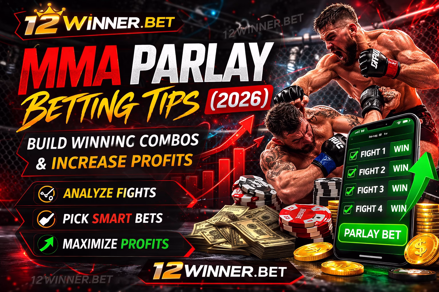 MMA Parlay Betting Tips – How to Build Profitable Combos (2026)