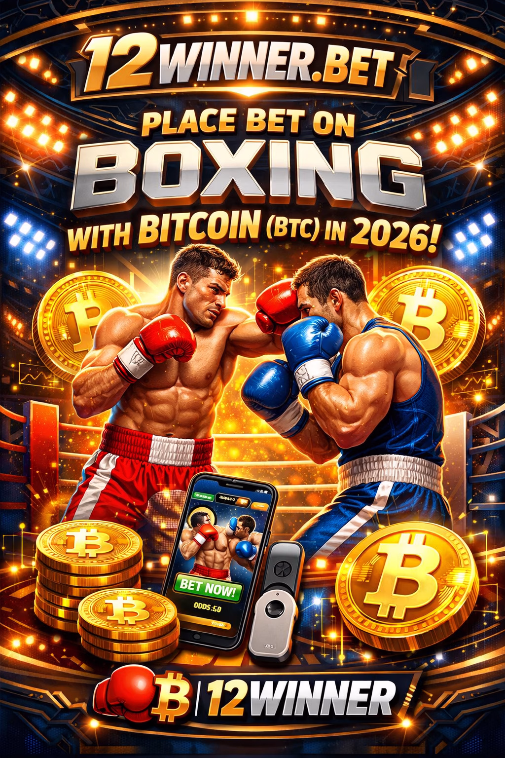 Boxing Betting With Bitcoin (BTC) in 2026 🥊